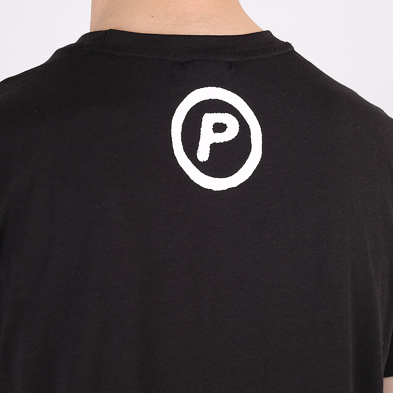 мужская черная футболка PUMA BP SS Tee 2 53073101 - цена, описание, фото 5